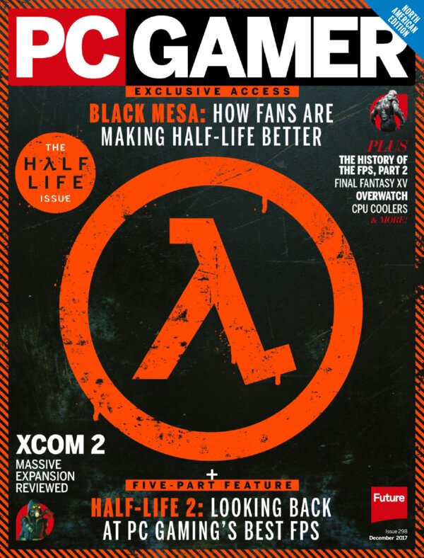 PC Gamer USA   Issue 298 December 2017 cover